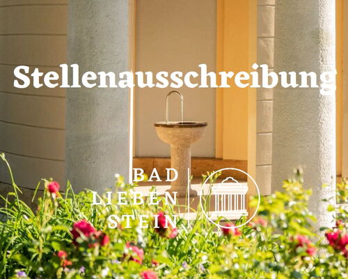Detail Brunnentempel mit Logo von Bad Liebenstein