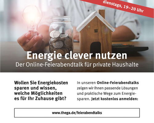 Plakat mit den Terminen der Feierabendtalks