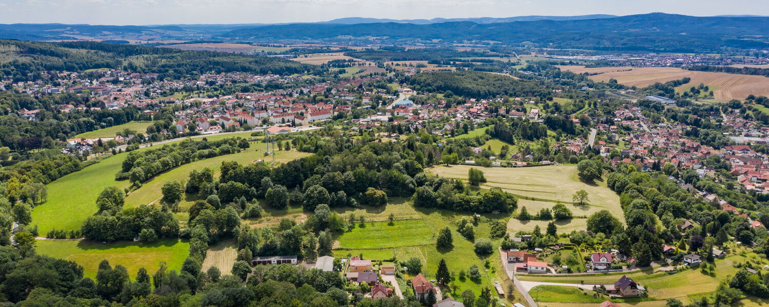 Blick auf Bad Liebenstein