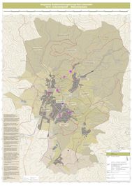 Karte aus Teil B des Stadtentwicklungskonzepts zeigt Maßnahmenvorschläge für Bad Liebenstein