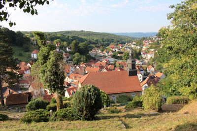 Panorama über Steinbach in Richtung Tal