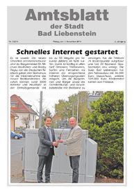 Titelseite des Amtsblattes 7/2014